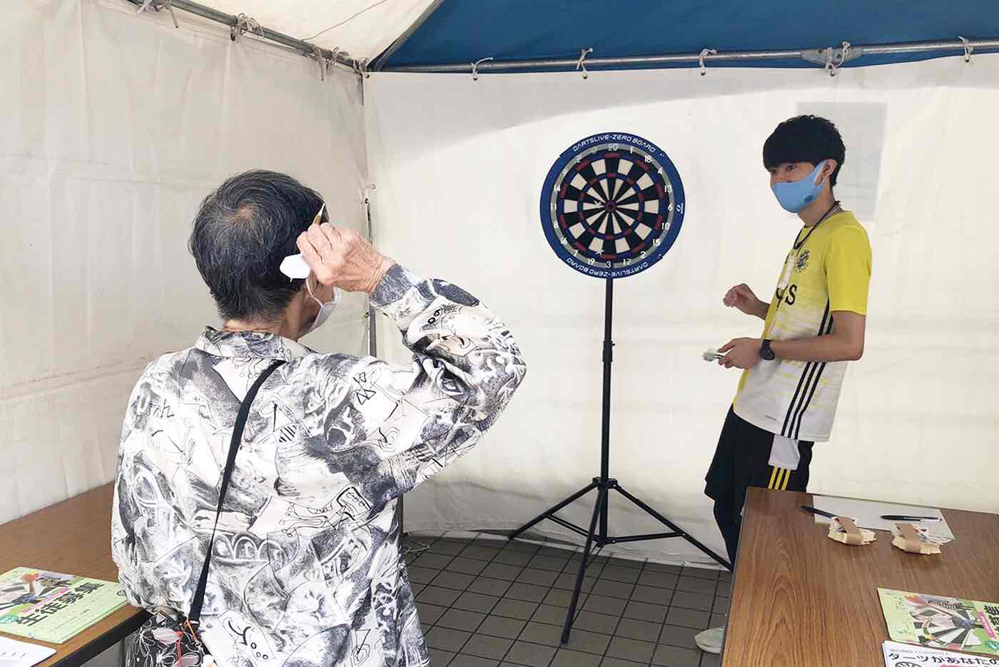 【S.C.Darts Schoolレポート】『しながわ夢さん橋2021』のダーツ体験コーナーに応援スタッフとして参加してきました！